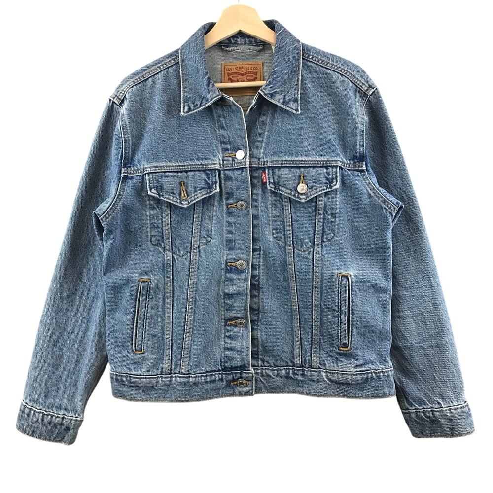 Levis Classic Trucker Jean Jacket women Medium